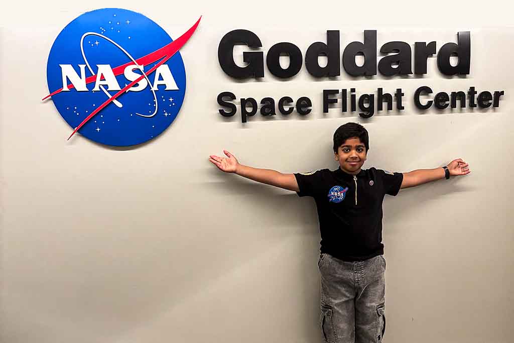 Aneeshwar Kunchala at NASA Goddard