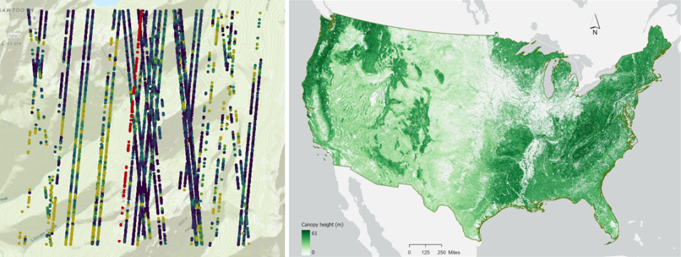 the ICESat-2 Land and Vegetation Height data product